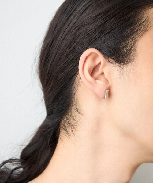 ete（エテ）の「[カラーリスト] ビジュー リバーシブル ピアス プラチナム（ピアス（片耳用）・レディース・B/A・FREE）」の16枚目の写真