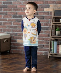 ANPANMAN KIDS COLLECTION（アンパンマンキッズコレクション）の「前開き光るパジャマ長袖　ブルー（ルームウェア/パジャマ）」