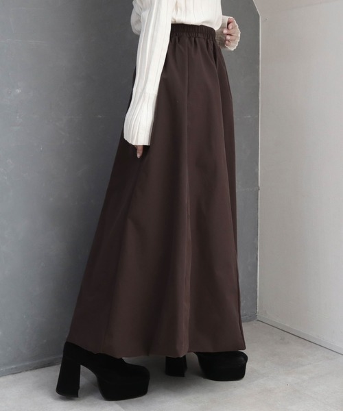 CECIL McBEE(セシルマクビー)の「バルーンロングスカート(スカート・レディース・ブラウン/ブラック・LARGE/MEDIUM)」の10枚目の写真