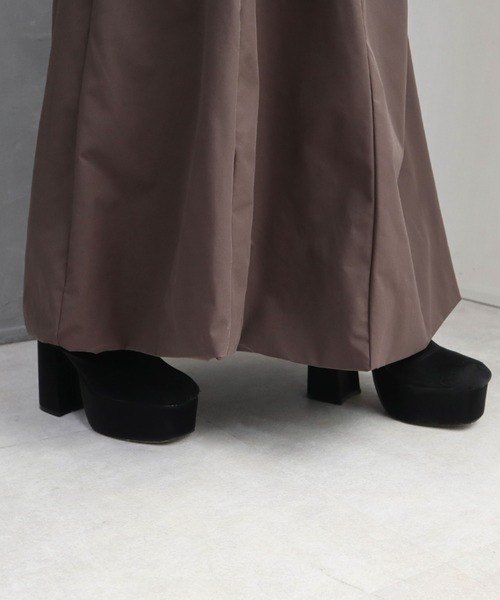 CECIL McBEE(セシルマクビー)の「バルーンロングスカート(スカート・レディース・ブラウン/ブラック・LARGE/MEDIUM)」の12枚目の写真
