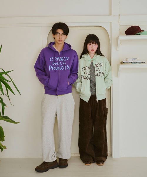トップス common gull products. zip hoodie common gull products. zip hoodie 25 autumn.(パーカー