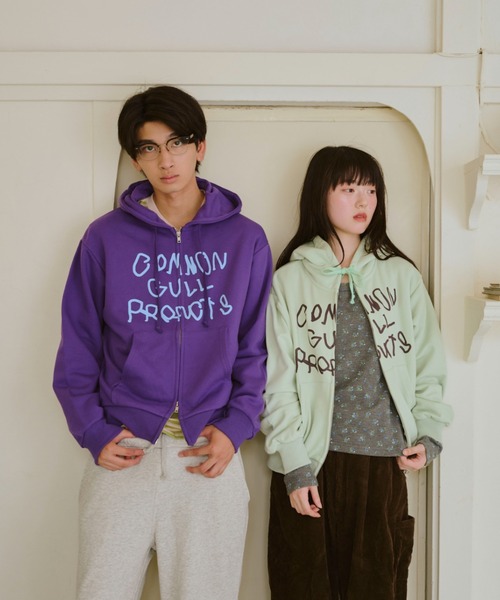 common gull products. ダブルジップパーカー 最終価格】common gull products. ダブルジップパーカー common