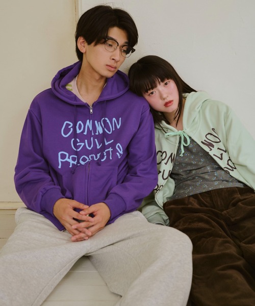 common gull products. zip hoodie 25 autumn.（パーカー