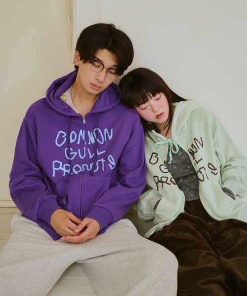 common gull products. zip hoodie 25 autumn.（パーカー