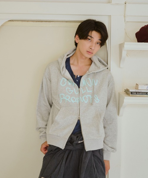 トップス common gull products.zip hoodie 25spring common gull products. zip hoodie 25spring.（パーカー