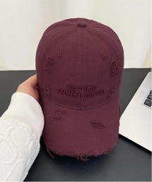 Burner（バーナー）の「【OKUOKU　0909】ダメージ　ロゴ　CAP oku-bosi-3（キャップ）」