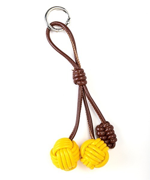 crossi（クロッシー）の「編み込みPUレザーチェリーチャーム レザーチャーム さくらんぼ チェリー（チャーム・レディース・イエロー/ピンク/レッド/ブルー/ブラック・FREE）」の10枚目の写真