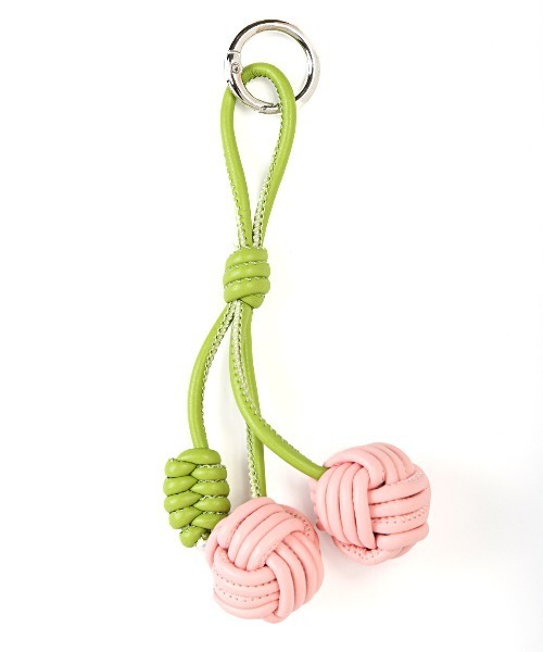 crossi（クロッシー）の「編み込みPUレザーチェリーチャーム レザーチャーム さくらんぼ チェリー（チャーム・レディース・イエロー/ピンク/レッド/ブルー/ブラック・FREE）」の11枚目の写真