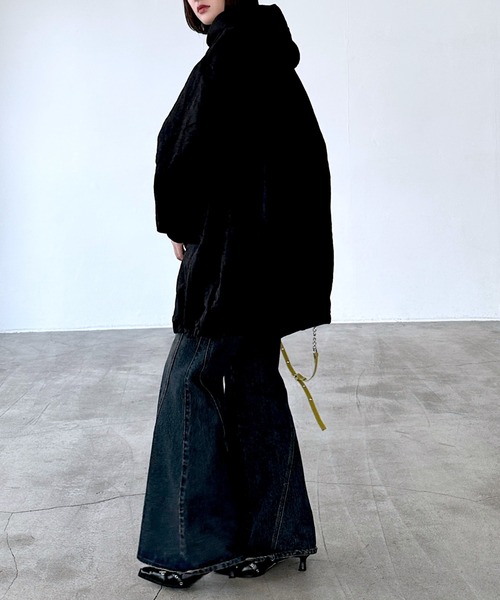 PAGEBOY（ページボーイ）の「モンスターパーカーコート【フード