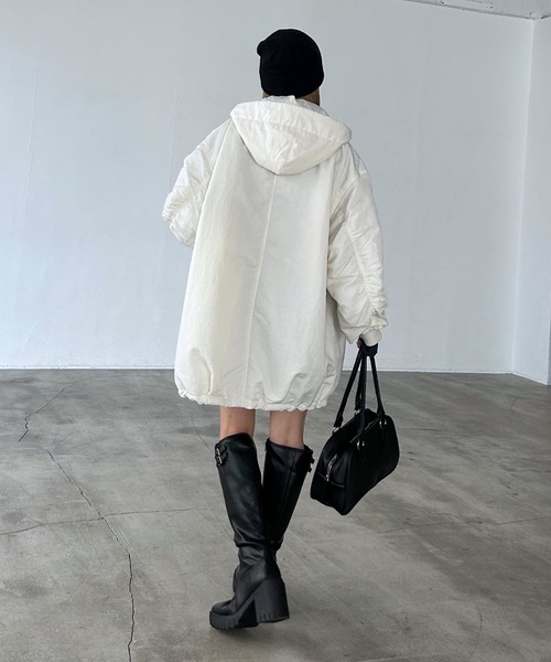 PAGEBOY（ページボーイ）の「モンスターパーカーコート【フード