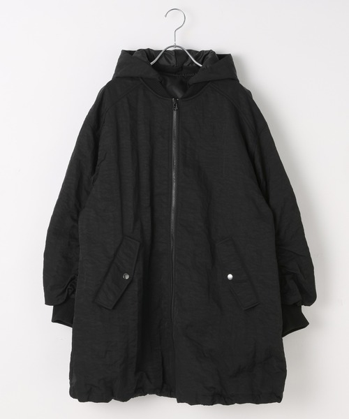 PAGEBOY（ページボーイ）の「モンスターパーカーコート【フード取り外し可能・軽量】（ブルゾン・レディース・ブラック/ブラウン/オフホワイト・FREE）」の22枚目の写真