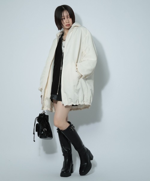 美品♡PAGEBOY モンスターパーカーコート（フード取り外し可能　軽量） セール】モンスターパーカーコート【フード取り外し可能・軽量
