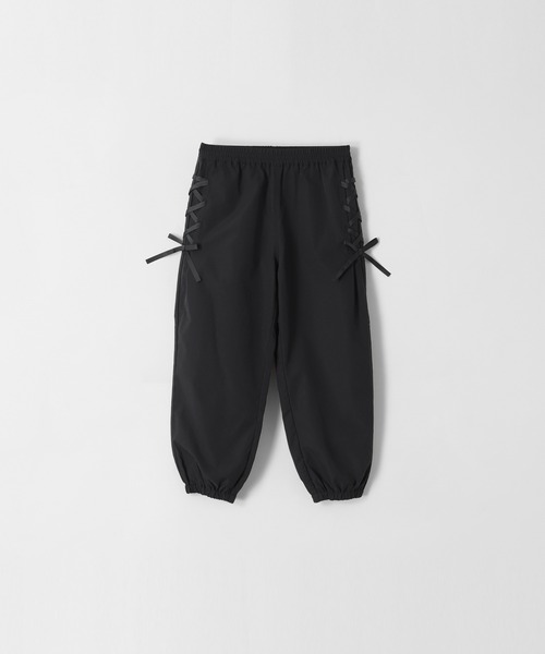 coca(coca)(コカ)の「キッズ サイドレースアップパンツ(スウェットパンツ・キッズ・ブラック/ライトブルー・120/150/130/140)」の17枚目の写真