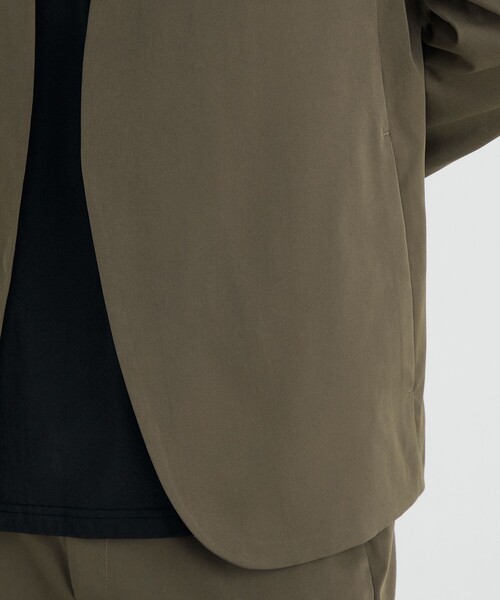 ストレッチベンタイル ノーカラージャケット（ノーカラージャケット