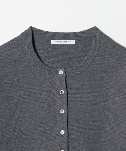 BEAUTY&YOUTH UNITED ARROWS(ビューティーアンドユースユナイテッドアローズ)の「ミラノリブカーディガン ウォッシャブル(カーディガン/ボレロ・レディース・オフホワイト/オレンジ/ダークグレー・FREE)」の20枚目の写真