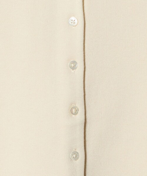 BEAUTY&YOUTH UNITED ARROWS(ビューティーアンドユースユナイテッドアローズ)の「ミラノリブカーディガン ウォッシャブル(カーディガン/ボレロ・レディース・オフホワイト/オレンジ/ダークグレー・FREE)」の9枚目の写真