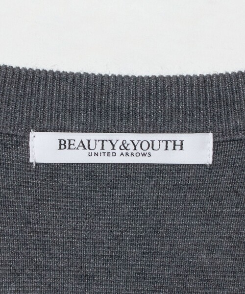 BEAUTY&YOUTH UNITED ARROWS(ビューティーアンドユースユナイテッドアローズ)の「ミラノリブカーディガン ウォッシャブル(カーディガン/ボレロ・レディース・オフホワイト/オレンジ/ダークグレー・FREE)」の19枚目の写真