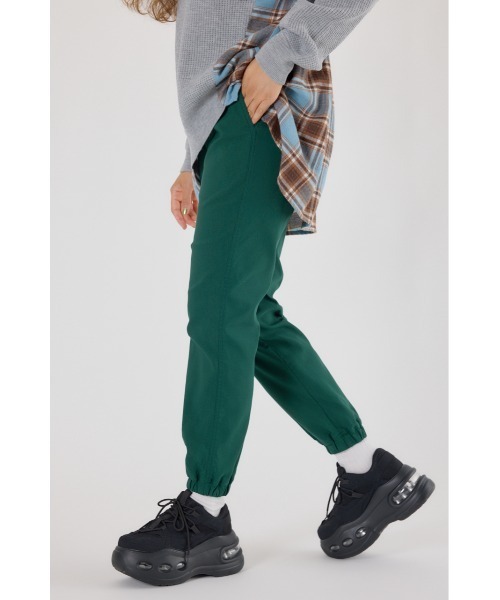 RODEO CROWNS WIDE BOWL（ロデオクラウンズワイドボウル）の「D/S EASY JOGパンツ（その他パンツ・レディース・ブラック/ダークパープル/ベージュ/ダークグリーン・SMALL/MEDIUM）」の13枚目の写真