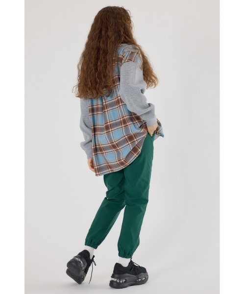 RODEO CROWNS WIDE BOWL（ロデオクラウンズワイドボウル）の「D/S EASY JOGパンツ（その他パンツ・レディース・ブラック/ダークパープル/ベージュ/ダークグリーン・SMALL/MEDIUM）」の16枚目の写真