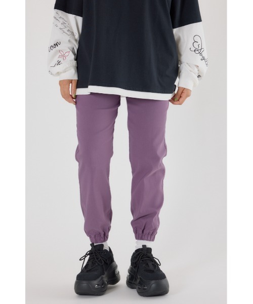RODEO CROWNS WIDE BOWL（ロデオクラウンズワイドボウル）の「D/S EASY JOGパンツ（その他パンツ・レディース・ブラック/ダークパープル/ベージュ/ダークグリーン・SMALL/MEDIUM）」の18枚目の写真
