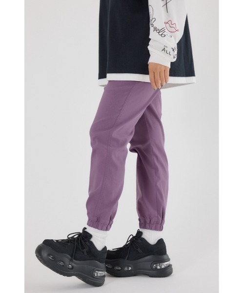 RODEO CROWNS WIDE BOWL（ロデオクラウンズワイドボウル）の「D/S EASY JOGパンツ（その他パンツ・レディース・ブラック/ダークパープル/ベージュ/ダークグリーン・SMALL/MEDIUM）」の19枚目の写真