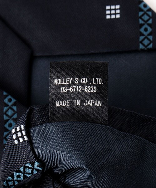 NOLLEY’S（ノーリーズ）の「PINTO スプラッシュストライプネクタイ 25AWコレクション（ネクタイ・メンズ・ブルー系その他6・FREE）」の7枚目の写真