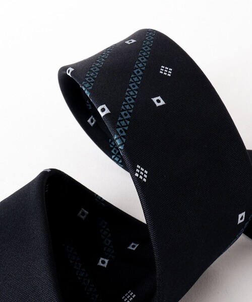 NOLLEY’S（ノーリーズ）の「PINTO スプラッシュストライプネクタイ 25AWコレクション（ネクタイ・メンズ・ブルー系その他6・FREE）」の14枚目の写真