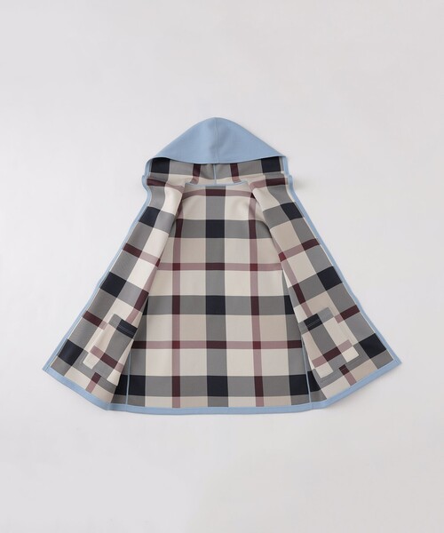 BLUE LABEL CRESTBRIDGE（ブルーレーベルクレストブリッジ）の「クレストブリッジチェックリバーシブルダンボールミディ丈コーディガン（カーディガン/ボレロ・レディース・ベージュ/ダークネイビー/ブラック/ブルー・38）」の13枚目の写真