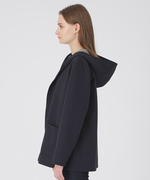 BLUE LABEL CRESTBRIDGE（ブルーレーベルクレストブリッジ）の「クレストブリッジチェックリバーシブルダンボールミディ丈コーディガン（カーディガン/ボレロ・レディース・ベージュ/ダークネイビー/ブラック/ブルー・38）」の17枚目の写真