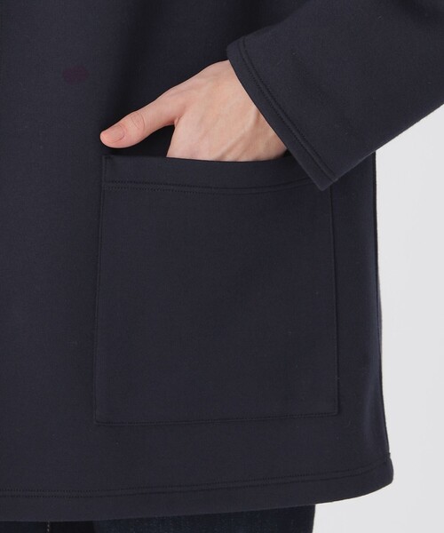 BLUE LABEL CRESTBRIDGE（ブルーレーベルクレストブリッジ）の「クレストブリッジチェックリバーシブルダンボールミディ丈コーディガン（カーディガン/ボレロ・レディース・ベージュ/ダークネイビー/ブラック/ブルー・38）」の21枚目の写真