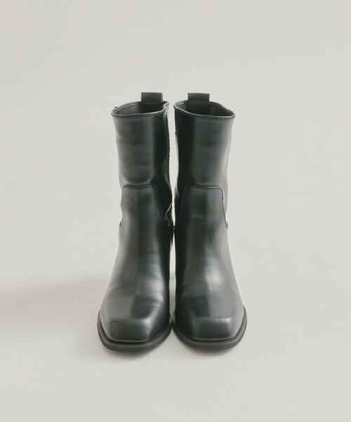 mystic（ミスティック）の「【３サイズ展開】ヒールミドルブーツ（ブーツ・レディース・ブラウン/ブラック・38/36/37）」の6枚目の写真