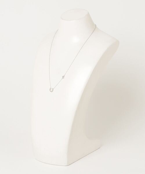 スターリング シルバー ホースシュー ロゴ ネックレス スターリング シルバー ホースシュー ロゴ ネックレス