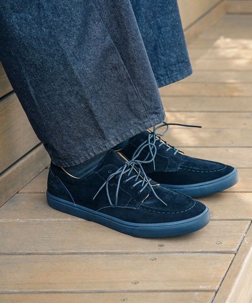 U.S. POLO ASSN.(ユーエスポロアッスン)の「【U.S. POLO ASSN./ユーエスポロアッスン】フェイクスウェードモカシン(モカシン/デッキシューズ・メンズ・ベージュ/ブラック・26cm/25.5cm/25cm/27cm/26.5cm)」の6枚目の写真