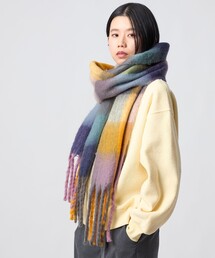 CITEN | ＜CITEN＞カラフルチェックストール(マフラー)