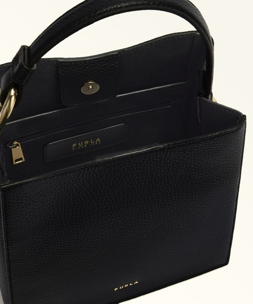 FURLA(フルラ)の「フルラ ヌヴォラ (Furla Nuvola) バケットバッグ MINI(ショルダーバッグ・レディース・ブラック/ダークブルー/バーガンディー/ストーン/オフホワイト/モカ・ONE SIZE)」の20枚目の写真