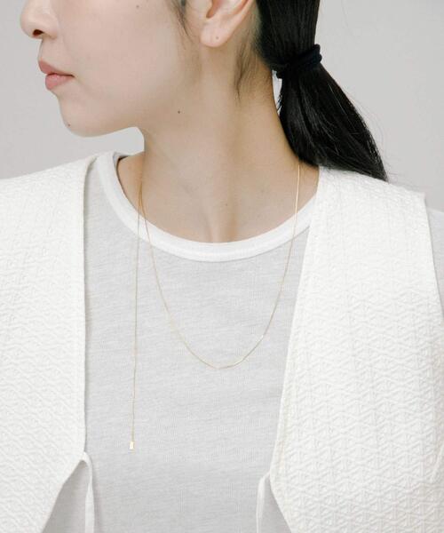 URBAN RESEARCH（アーバンリサーチ）の「decor『デコール』　18K Multi Chain Necklace（ネックレス・レディース・ゴールド・-）」の7枚目の写真