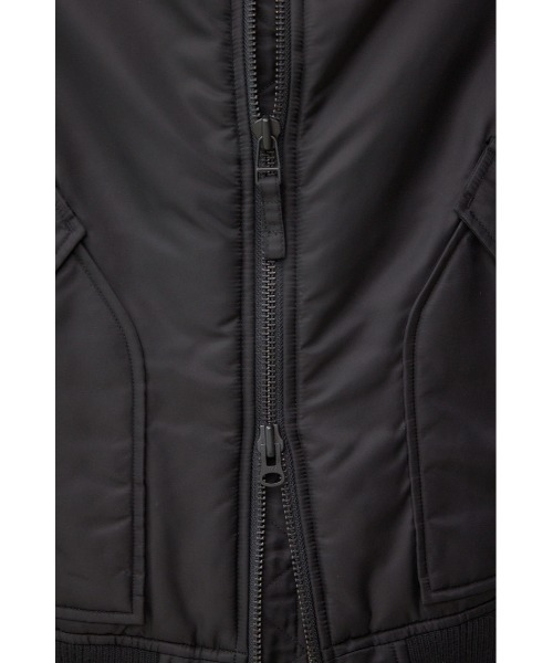 AZUL by moussy（アズールバイマウジー）の「デタッチャブルBZ（ブルゾン・メンズ・ブラック/カーキ・MEDIUM/LARGE）」の15枚目の写真