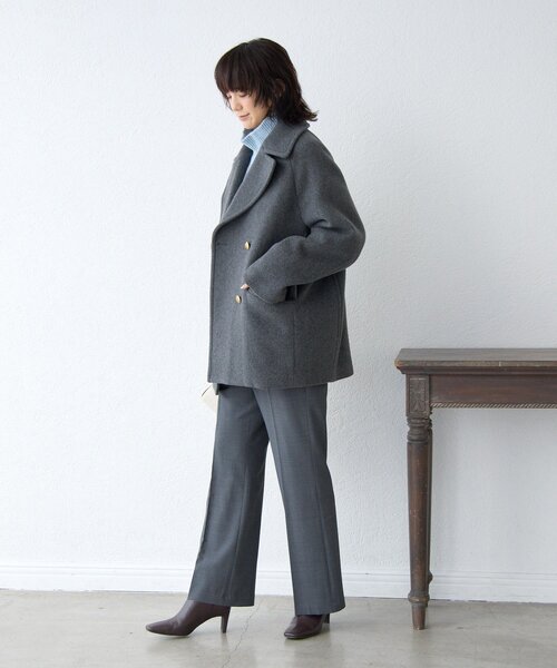 リバイバル/新色追加】ラグランPコート（ピーコート）｜RIVE DROITE