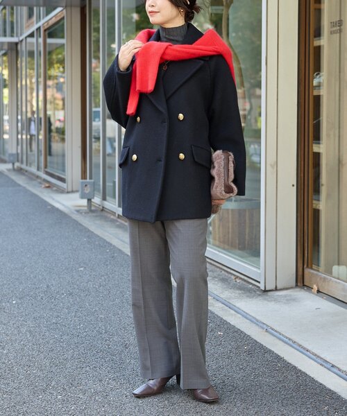 リバイバル/新色追加】ラグランPコート（ピーコート）｜RIVE DROITE