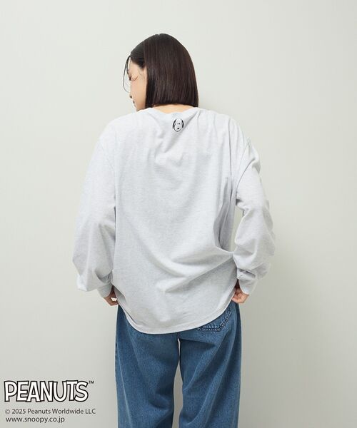 PEANUTS(ピーナッツ)の「■PEANUTS クロスステッチロンTEE(Tシャツ/カットソー・レディース・ホワイト系その他・FREE)」の8枚目の写真