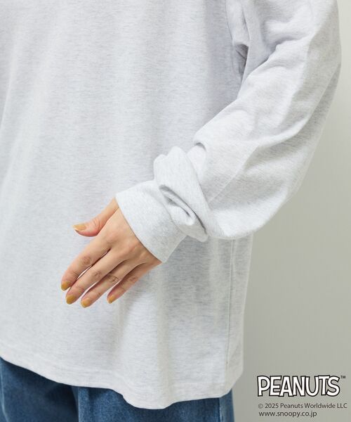PEANUTS(ピーナッツ)の「■PEANUTS クロスステッチロンTEE(Tシャツ/カットソー・レディース・ホワイト系その他・FREE)」の11枚目の写真