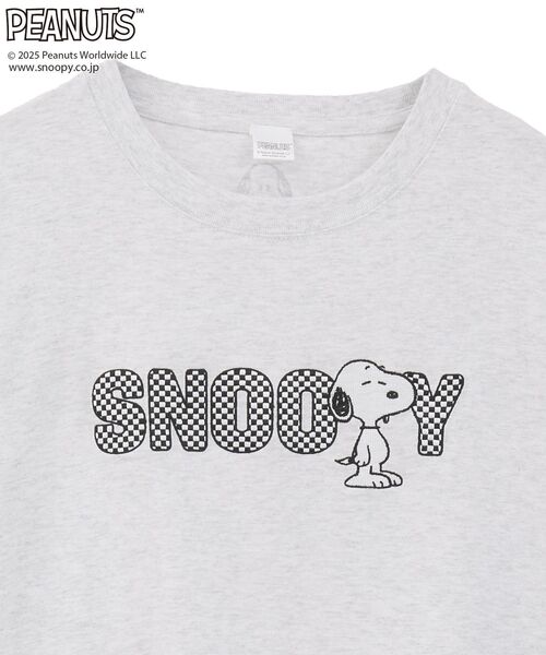 PEANUTS(ピーナッツ)の「■PEANUTS クロスステッチロンTEE(Tシャツ/カットソー・レディース・ホワイト系その他・FREE)」の14枚目の写真