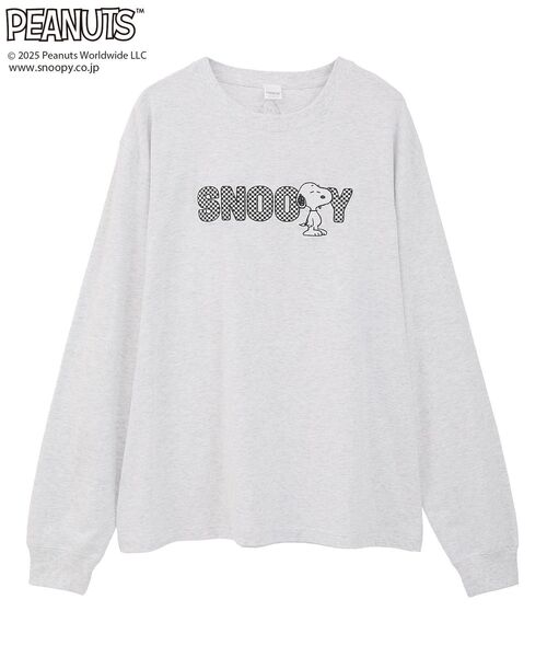 PEANUTS(ピーナッツ)の「■PEANUTS クロスステッチロンTEE(Tシャツ/カットソー・レディース・ホワイト系その他・FREE)」の21枚目の写真