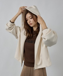 abahouse mavie | シルキーダンボールフーディー(パーカー)