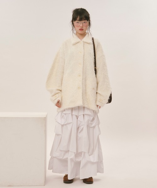 tuck design volume skirt / タックデザインボリュームスカート