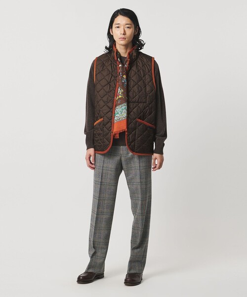 別注】＜LAVENHAM＞MICKFIELD VEST/ミックフィールド/キルティング