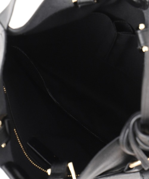 SALON adam et rope'（サロン アダム エ ロペ）の「【WS（ドゥーブル）】チャーム付きナチュラルレザー2WAYトート（トートバッグ・レディース・ブラック・FREE）」の18枚目の写真