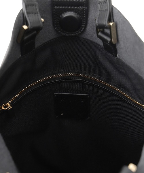 SALON adam et rope'（サロン アダム エ ロペ）の「【WS（ドゥーブル）】チャーム付きナチュラルレザー2WAYトート（トートバッグ・レディース・ブラック・FREE）」の21枚目の写真