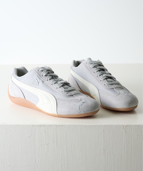 PUMA(プーマ)の「【PUMA】26SS新作 SPEEDCAT NYLON プーマ スピードキャット ナイロン(スニーカー・レディース・ブラック/ブルー/レッド/グレー・22.5cm/23cm/23.5cm/24cm/24.5cm/25cm)」の3枚目の写真