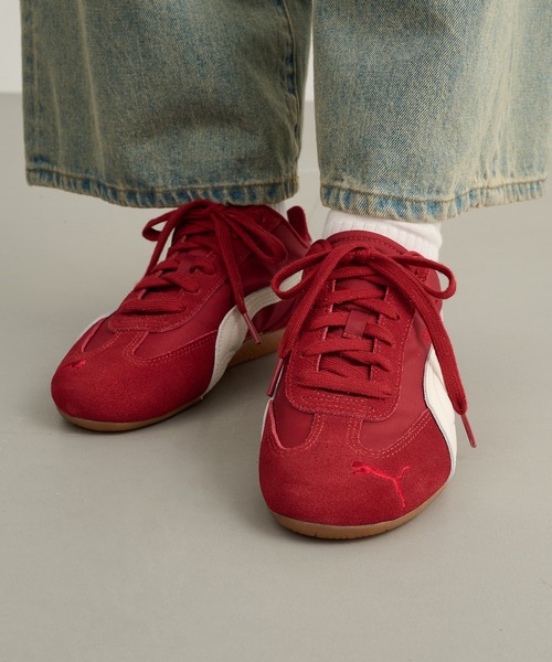 PUMA(プーマ)の「【PUMA】26SS新作 SPEEDCAT NYLON プーマ スピードキャット ナイロン(スニーカー・レディース・ブラック/ブルー/レッド/グレー・22.5cm/23cm/23.5cm/24cm/24.5cm/25cm)」の14枚目の写真